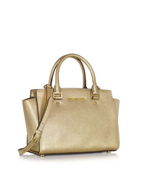 michael kors selma goud|michael kors selma saffiano.